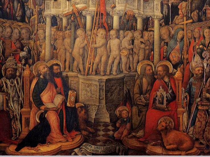 Antonio Vivarini, Incoronazione della Vergine, 1444