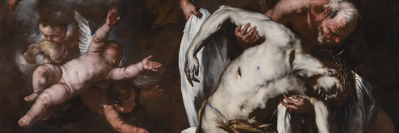 deposizione di Cristo dalla croce di Luca Giordano, 1665