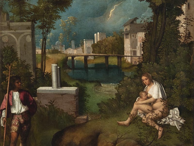 Giorgione, Tempesta, Galleria dell'Accademia, 1502-1503